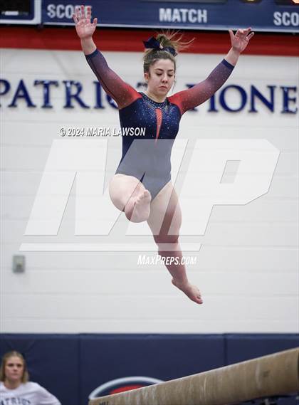 Thumbnail 3 in Patriot Gymnastics Meet photogallery.