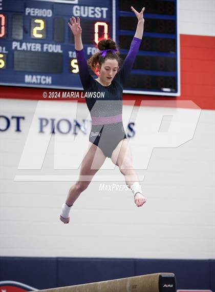 Thumbnail 2 in Patriot Gymnastics Meet photogallery.