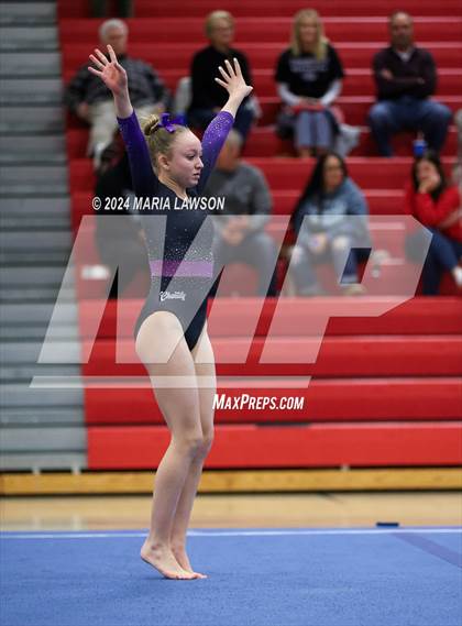 Thumbnail 2 in Patriot Gymnastics Meet photogallery.
