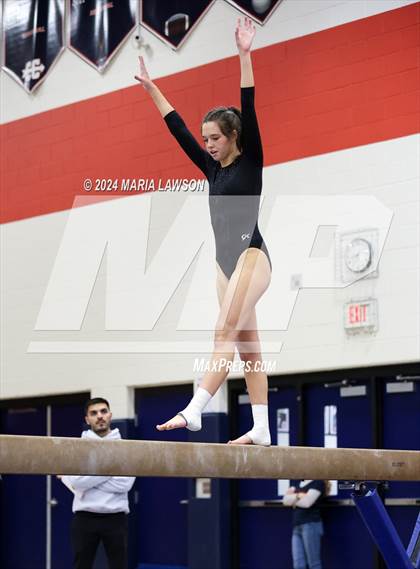 Thumbnail 3 in Patriot Gymnastics Meet photogallery.