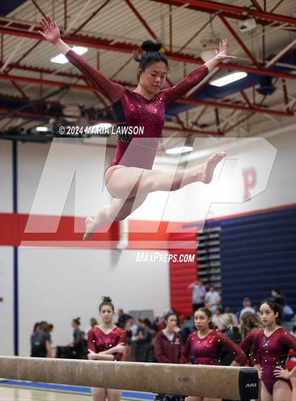Thumbnail 2 in Patriot Gymnastics Meet photogallery.