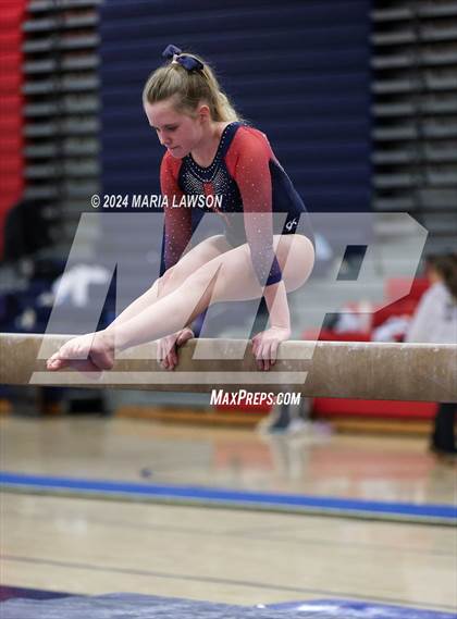 Thumbnail 2 in Patriot Gymnastics Meet photogallery.