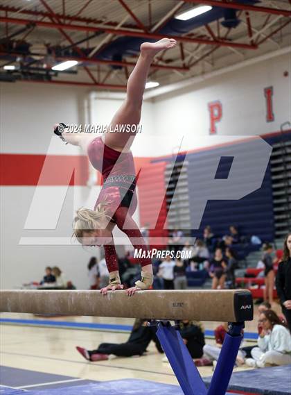 Thumbnail 2 in Patriot Gymnastics Meet photogallery.