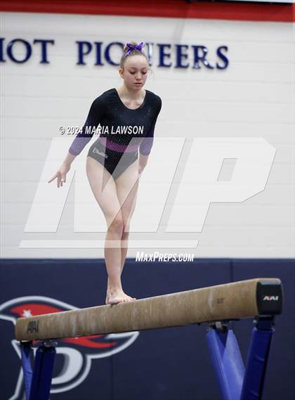 Thumbnail 2 in Patriot Gymnastics Meet photogallery.