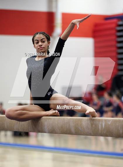 Thumbnail 2 in Patriot Gymnastics Meet photogallery.