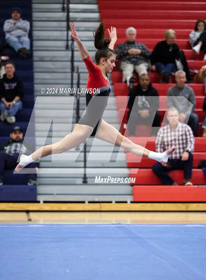 Thumbnail 2 in Patriot Gymnastics Meet photogallery.