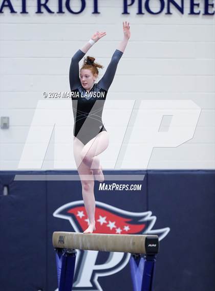 Thumbnail 2 in Patriot Gymnastics Meet photogallery.
