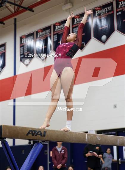 Thumbnail 2 in Patriot Gymnastics Meet photogallery.
