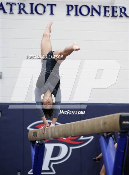 Thumbnail 1 in Patriot Gymnastics Meet photogallery.
