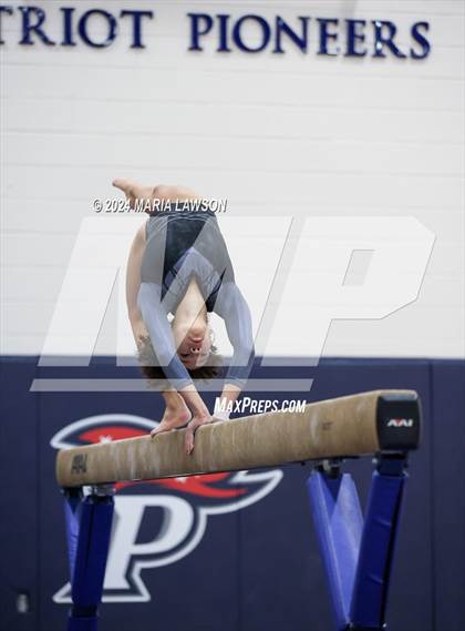 Thumbnail 2 in Patriot Gymnastics Meet photogallery.