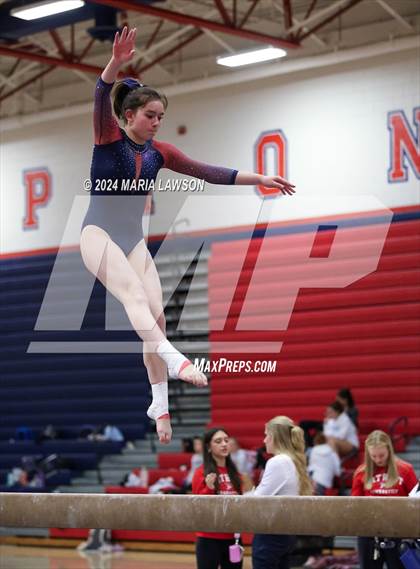 Thumbnail 2 in Patriot Gymnastics Meet photogallery.