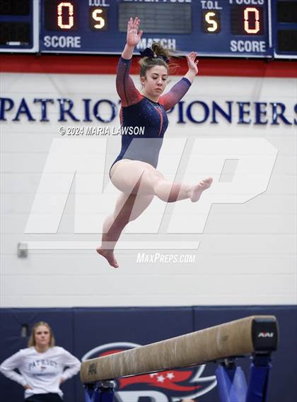 Thumbnail 2 in Patriot Gymnastics Meet photogallery.