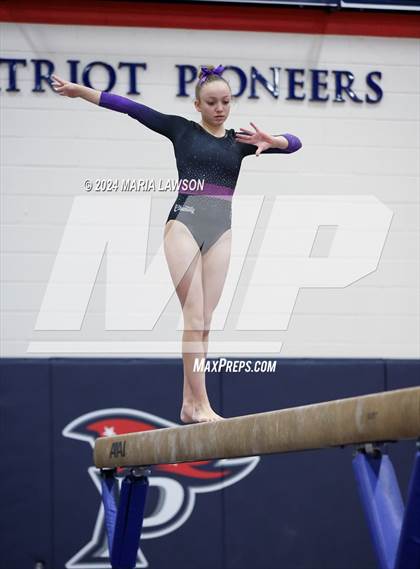 Thumbnail 1 in Patriot Gymnastics Meet photogallery.