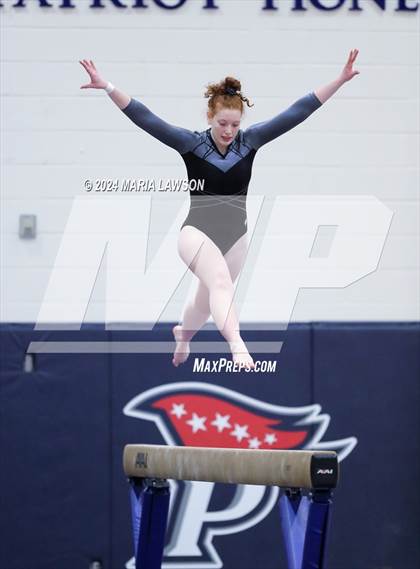 Thumbnail 1 in Patriot Gymnastics Meet photogallery.