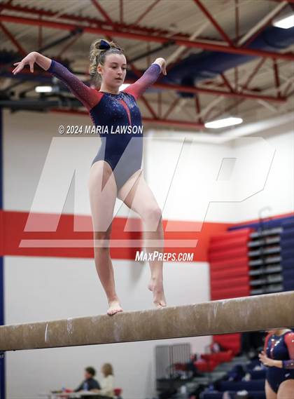 Thumbnail 3 in Patriot Gymnastics Meet photogallery.