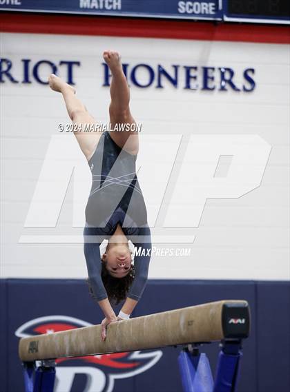 Thumbnail 2 in Patriot Gymnastics Meet photogallery.