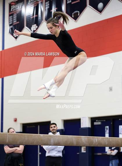 Thumbnail 2 in Patriot Gymnastics Meet photogallery.