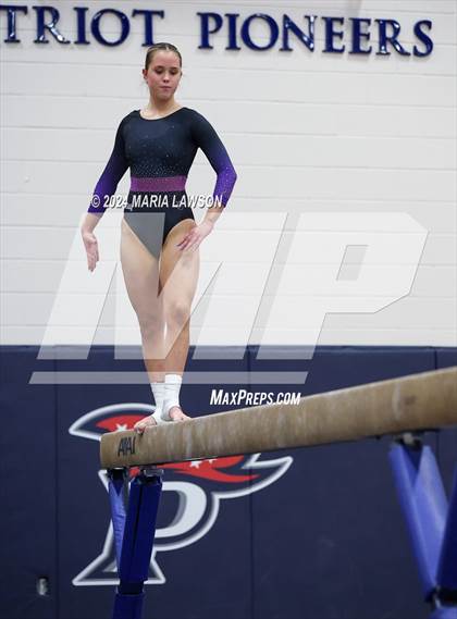 Thumbnail 2 in Patriot Gymnastics Meet photogallery.