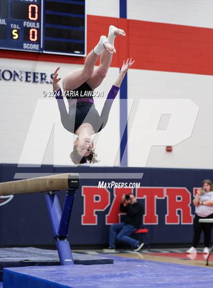 Thumbnail 2 in Patriot Gymnastics Meet photogallery.