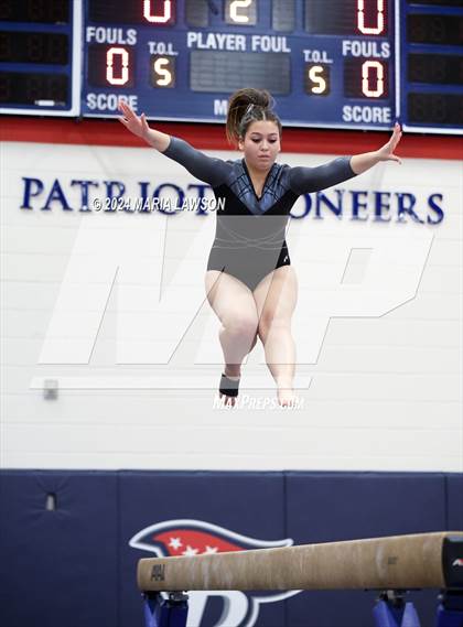 Thumbnail 2 in Patriot Gymnastics Meet photogallery.