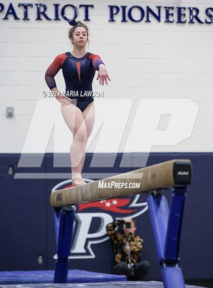 Thumbnail 2 in Patriot Gymnastics Meet photogallery.