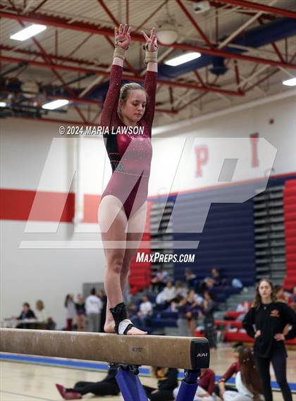Thumbnail 2 in Patriot Gymnastics Meet photogallery.