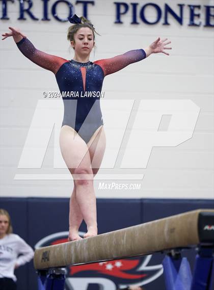 Thumbnail 3 in Patriot Gymnastics Meet photogallery.
