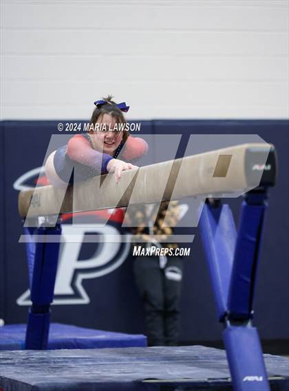 Thumbnail 2 in Patriot Gymnastics Meet photogallery.