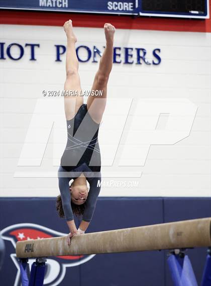 Thumbnail 3 in Patriot Gymnastics Meet photogallery.