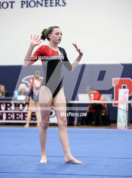 Thumbnail 2 in Patriot Gymnastics Meet photogallery.