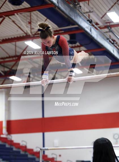 Thumbnail 2 in Patriot Gymnastics Meet photogallery.