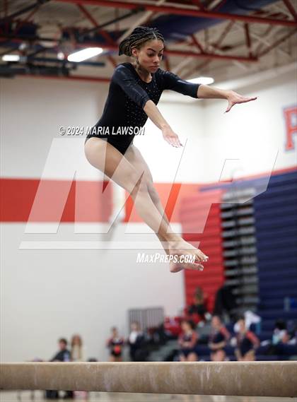 Thumbnail 2 in Patriot Gymnastics Meet photogallery.