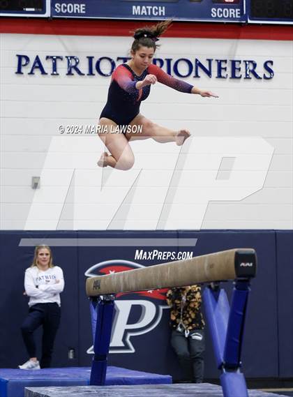 Thumbnail 3 in Patriot Gymnastics Meet photogallery.