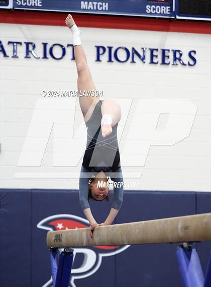 Thumbnail 2 in Patriot Gymnastics Meet photogallery.
