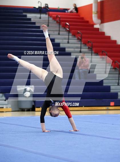 Thumbnail 3 in Patriot Gymnastics Meet photogallery.