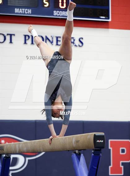 Thumbnail 3 in Patriot Gymnastics Meet photogallery.