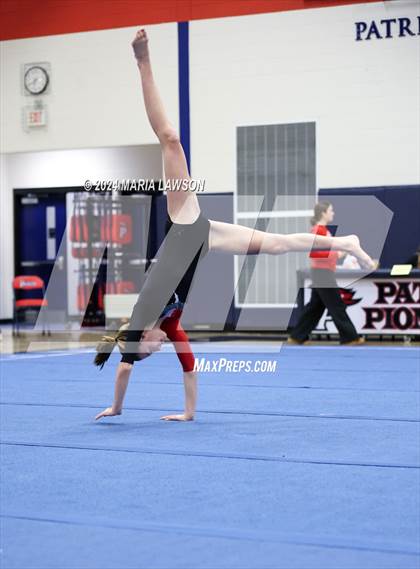 Thumbnail 2 in Patriot Gymnastics Meet photogallery.
