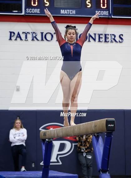 Thumbnail 2 in Patriot Gymnastics Meet photogallery.