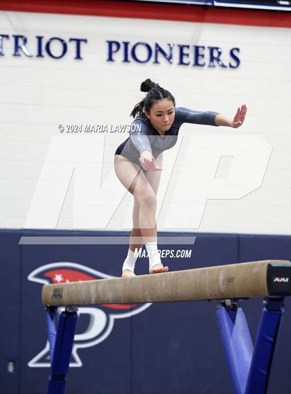 Thumbnail 3 in Patriot Gymnastics Meet photogallery.