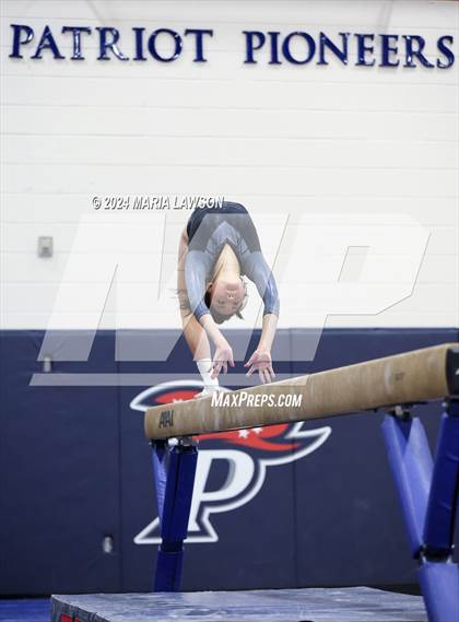 Thumbnail 3 in Patriot Gymnastics Meet photogallery.