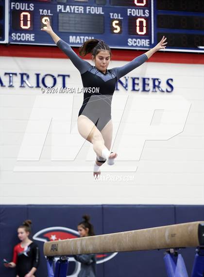 Thumbnail 1 in Patriot Gymnastics Meet photogallery.