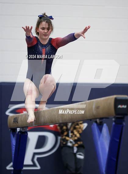 Thumbnail 3 in Patriot Gymnastics Meet photogallery.