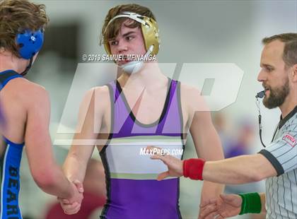 Thumbnail 3 in Kearney vs. Grand Island (Flatwater Fracas Wrestling Tournament) photogallery.