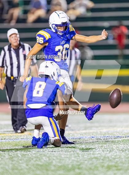 Thumbnail 1 in Carolina Forest vs Loris (CNB 2025 Kickoff Classic) photogallery.