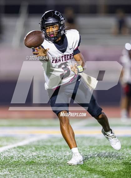 Thumbnail 3 in Carolina Forest vs Loris (CNB 2025 Kickoff Classic) photogallery.