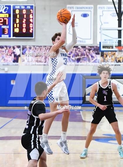 Thumbnail 1 in Shadow Hills @ Valley Christian (Valley Christian Boys Basketball Thanksgiving Tournament)  photogallery.