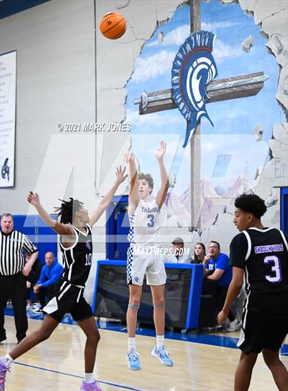 Thumbnail 1 in Shadow Hills @ Valley Christian (Valley Christian Boys Basketball Thanksgiving Tournament)  photogallery.