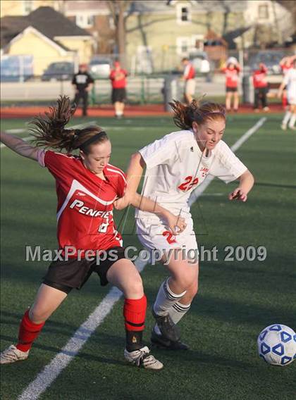 Thumbnail 2 in Clarence vs Penfield (NYSPHSAA Class AA Quarterfinal) photogallery.
