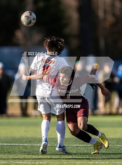 Thumbnail 2 in Worcester Academy vs. Milton Academy (NEPSAC Class A Final) photogallery.