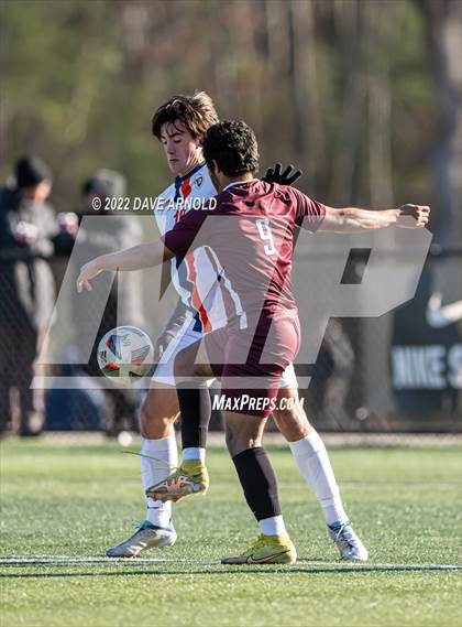 Thumbnail 2 in Worcester Academy vs. Milton Academy (NEPSAC Class A Final) photogallery.